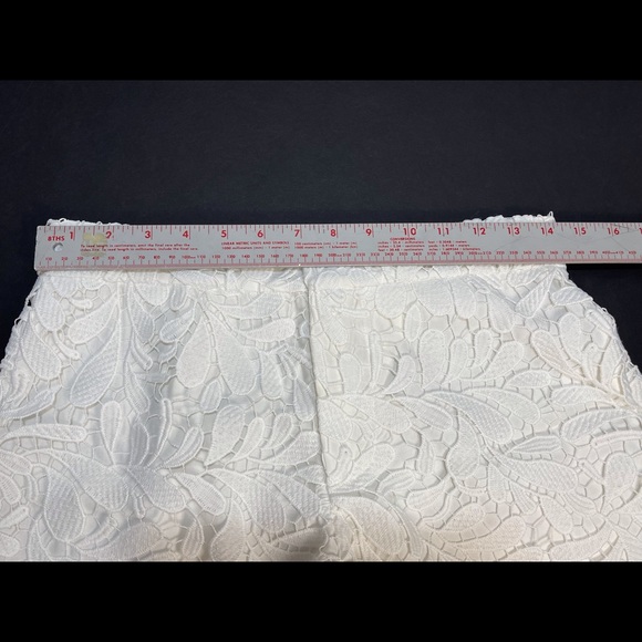 PARKER Designer Lace Shorts Dressy Lace Size 4 - Picture 13 of 16